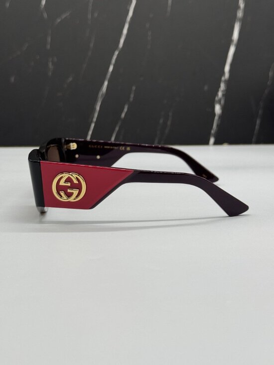 NEW GUCCI GG1664S 004 SUNGLASSES HAVANA WOMEN EYEWEAR main image 8